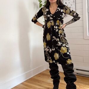 Y2K Maxmara studio floral dress